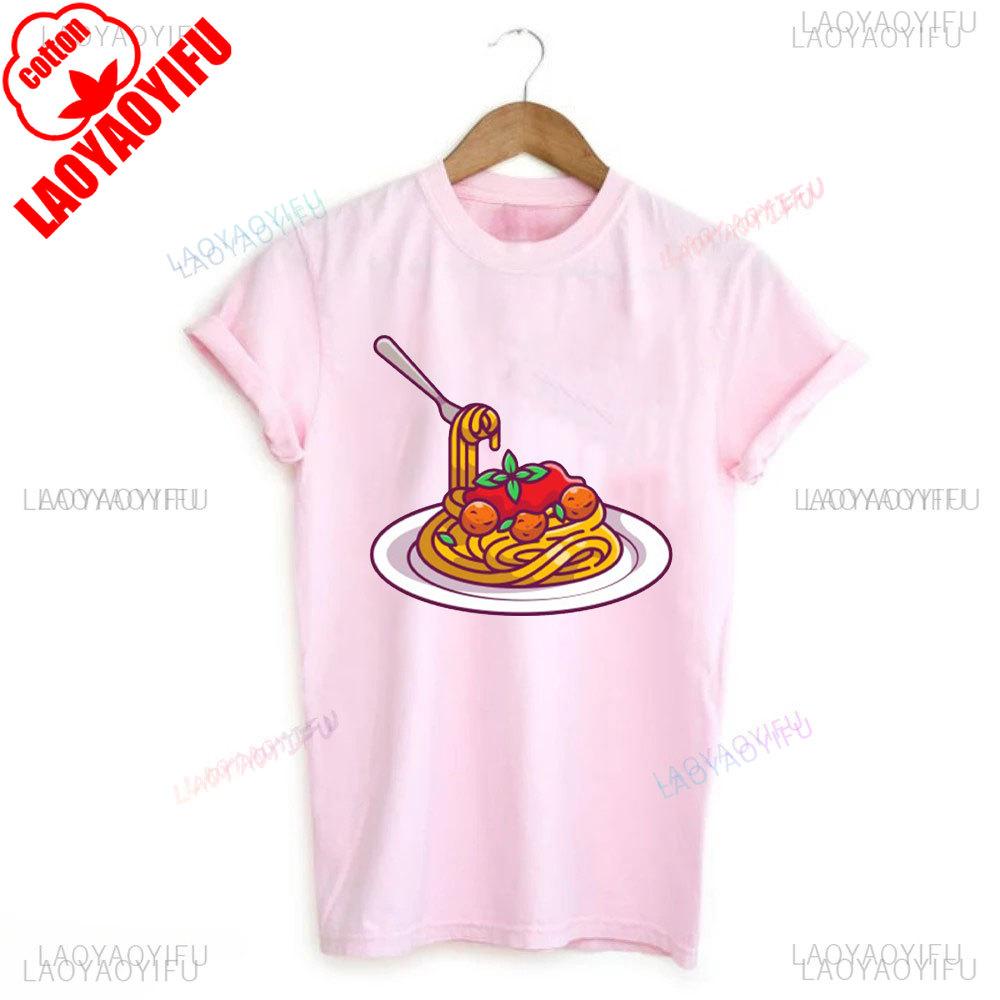 Spaghetti Shirt Funny Food Shirt Foodie T Shirt Food Humor Funny Saying TShirt Silly Tops More Spaghetti Less Upsetti