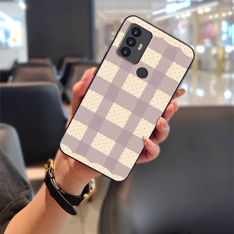 Cartoon Graffiti Phone Case For TCL 30SE/30E/306/305/Sharp Aquos V6/V6 Plus Shockproof Soft Case Cute Durable Animals