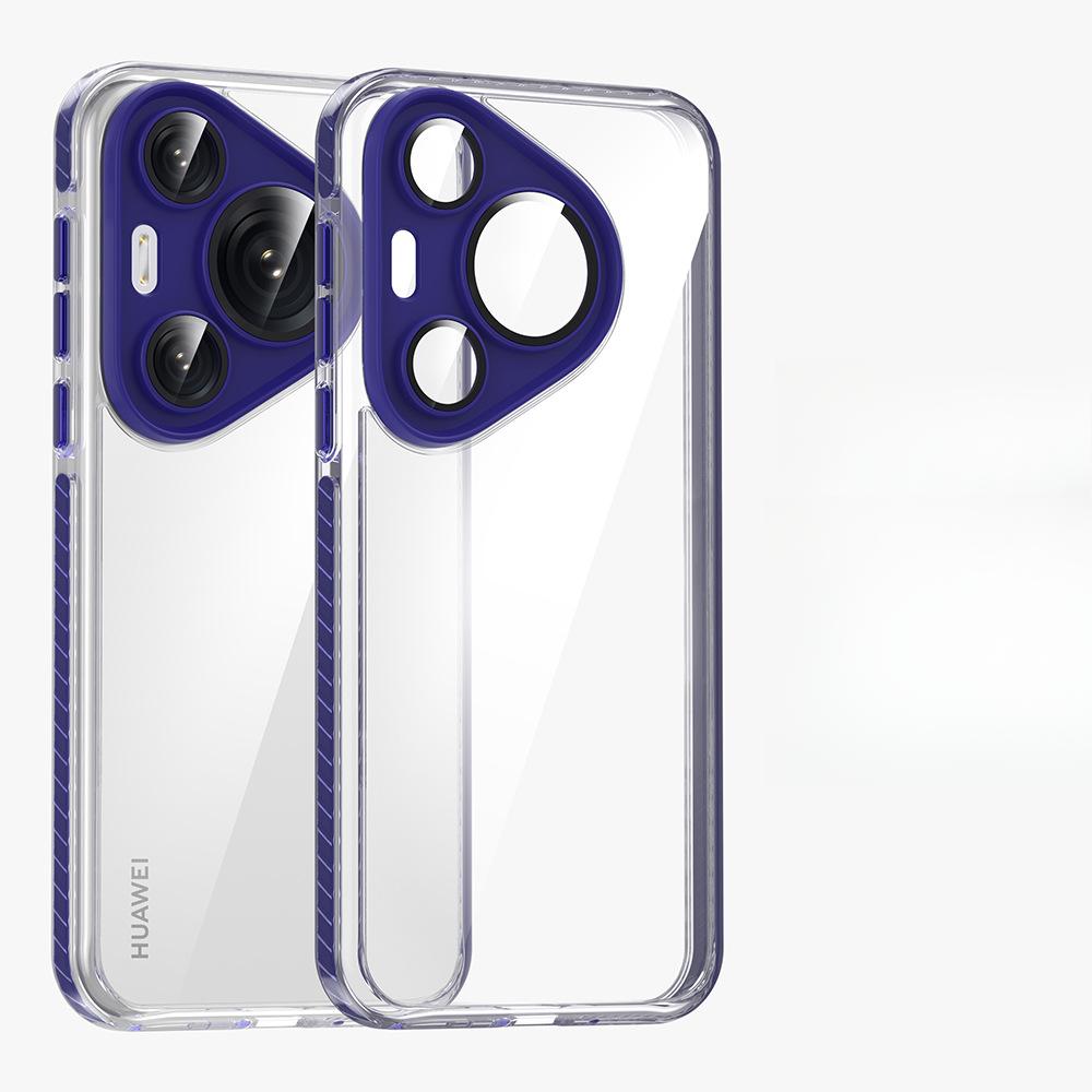 The Huawei Pura70Pro Case Is Suitable for Alloy Lenses with Anti-slip Edges and The 70Ultra Strong Magnetic Phone Case
