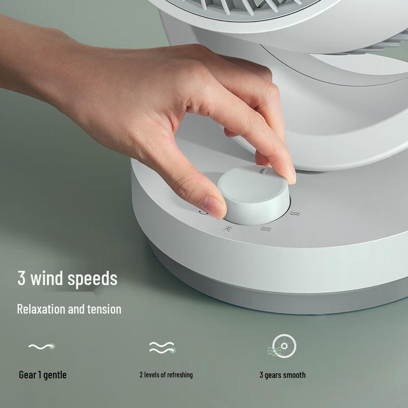 AIRMATE X28 Schreibtisch-Luftzirkulationsventilator CN-Stecker (Adapter enthalten)
