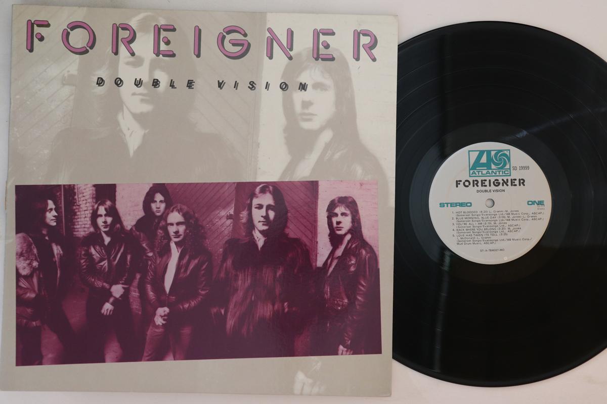 

LP Record FOREIGNER - Double Vision SD19999 ATLANTIC 1978 US Rock Used