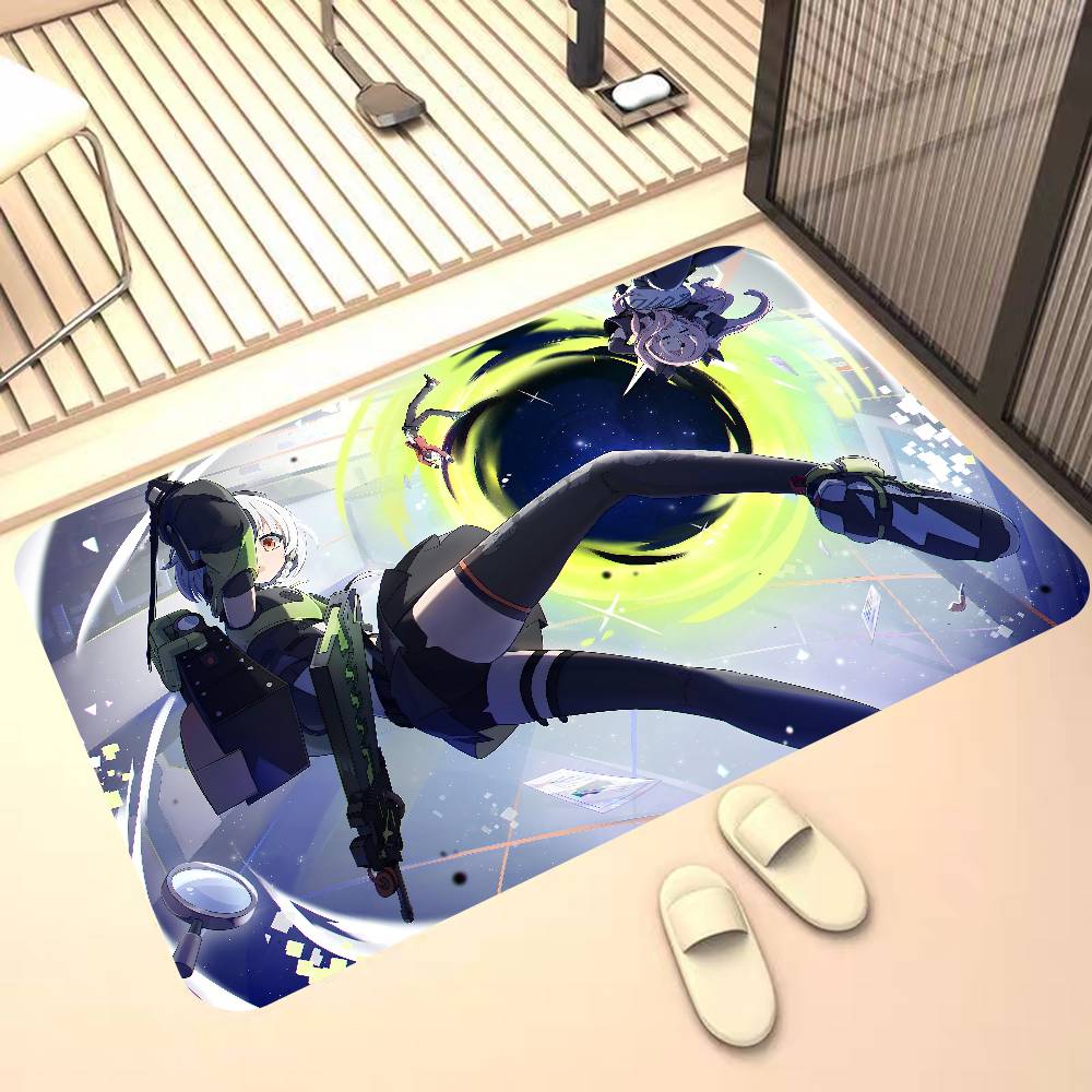 Zenless Zone Zero Anby Demara Room Mats Cheaper Anti-slip Modern Living Room Balcony Printed Welcome Rug