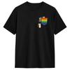 Oversized T Shirt Cat Stack Rainbow Lesbian Gay Pride Ally Lgbt 100 Cotton Tshirts Fashion Tshirt For Unisex Summer Top Tees