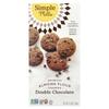 Crunchy Almond Flour Cookies, Double Chocolate, 5.5 Oz (156 G)