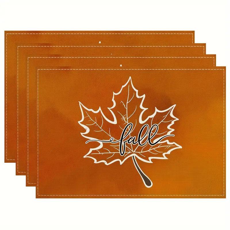 Autumn Pumpkin Halloween Placemat for Kitchen & Dining - Multiple Options Available