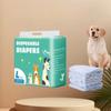 10Pcs/12Pcs New Males Females Dog Diapers Adjustable Safety Pants Disposable Nappies Pants Leakproof Physiological Underwear