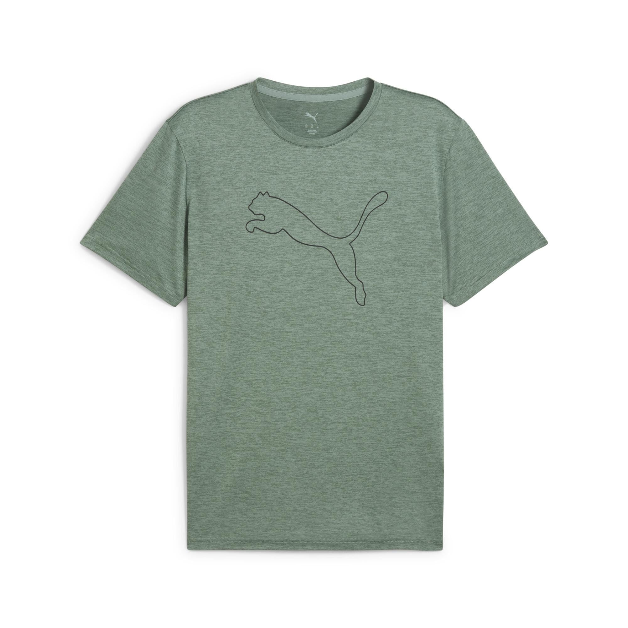 

Sporty TAD ESSENTIAL HEATHER LOGO 527343 25 Color Green Moon Heather XL [PUMA] T-shirt Men s Spring/Summer (30)