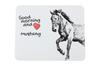 Mustang - Mouse Pad with Print, Personalized Pad with a Horse, Unique Gadget for an Office Worker from the Art-Dog Brand