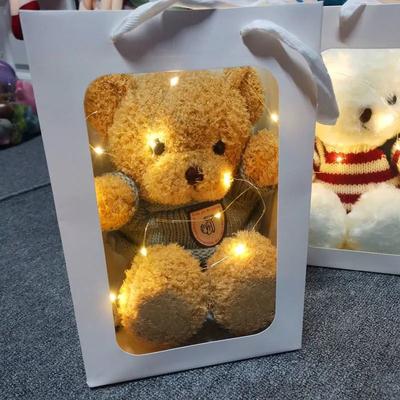 Gift Box Doll Bear Plush Toy Children'S Doll Birthday Gift Girls Company Event Gift