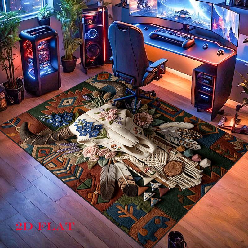 Gentle Wellbeing Carpet Rug for Living Room Bedroom Home Sofa Decoration,Kids play Nonslip Floor Mat