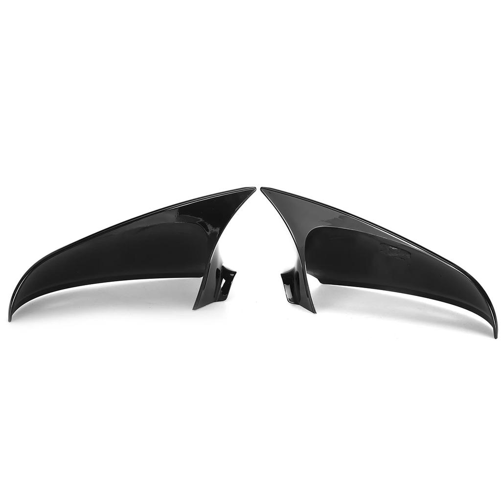 For Vauxhall Opel Astra H MK5 2004-2009 & Astra J MK6 2010-2015 Glossy Rear View Mirror Cover Cap Side Wing Mirror Cover Add On