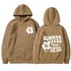 American new cross-border Amazon independent station hooded sweater women's print pullover hoodie sweater long sleeve outer wear