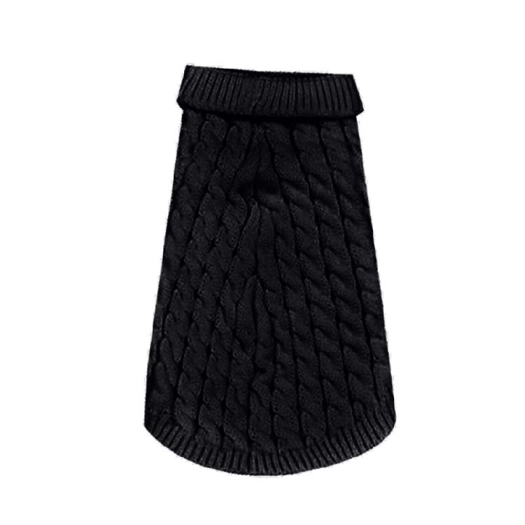 Dog Sweater Casual Wear Pullover for Cold Weather Knitwear Apparel Turtleneck