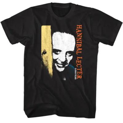 Mlčení jehňátek Muži's Tričko Hannibal Lecter Peekaboo Hororový Film