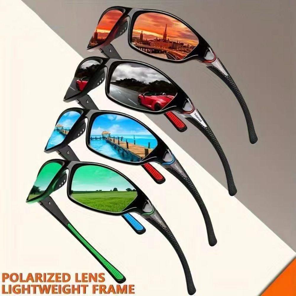 DKDDSSS Lunettes De Vélo,Lunettes De Soleil,Lunette De Cyclisme Polarisées, Lunette De Soleil Sport Polarisée,Protection UV400,pour Activités De Plein Air Comme Le Cyclisme Pour Hommes Femmes Vert