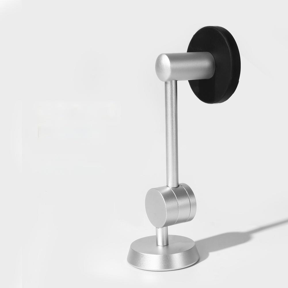 

270 Adjustable Coffee Drip Holder For Wall Mounting Space-saving Sticky Backing 6 Strong Magnets For Espresso Machines серебряный