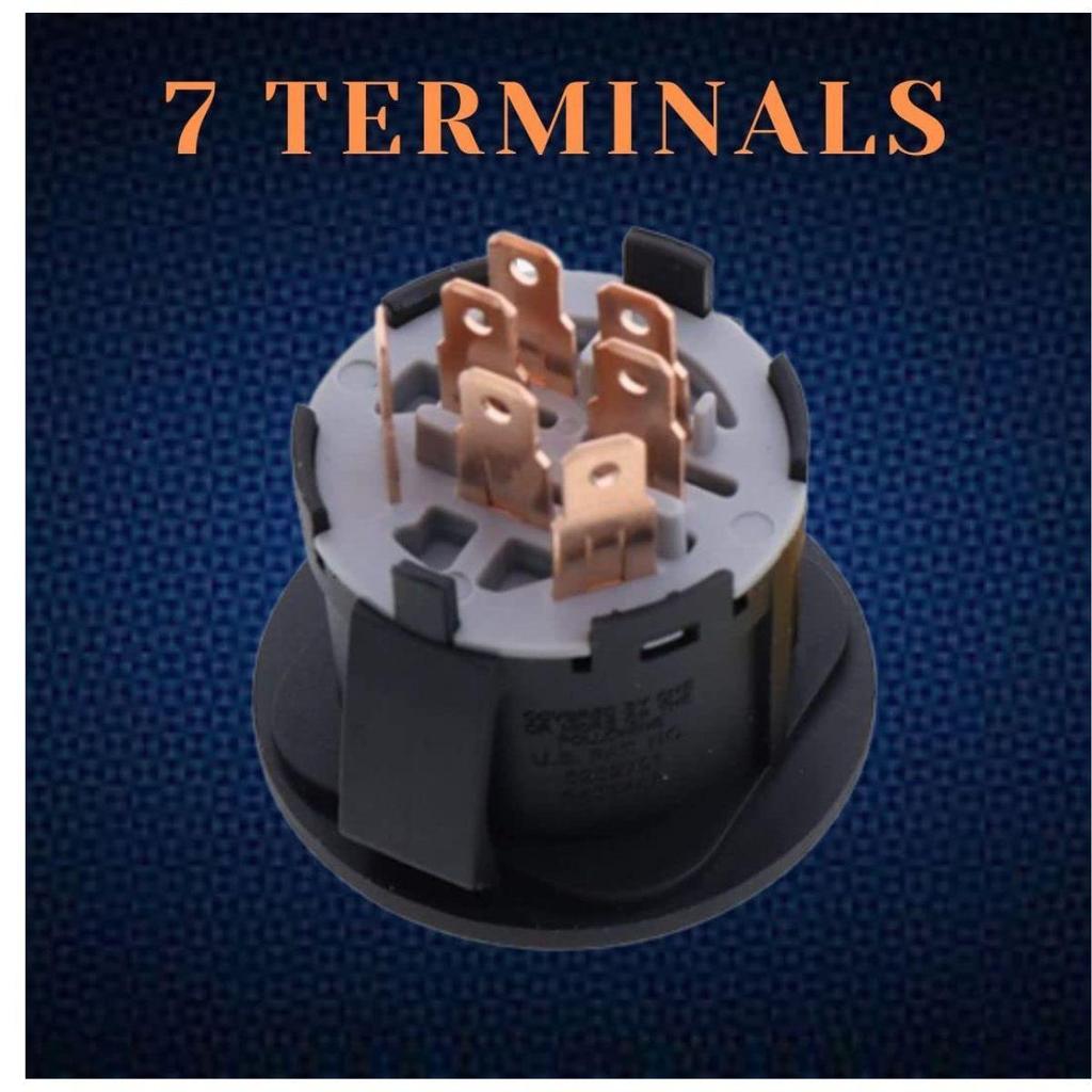 2er-Pack Zündschloss mit 2 Schlüsseln für L100 L105 L107 L108 L110 L111 L118 L120 L130 Rasentraktoren Aufsitzmäher – 4 Schlüsselpositionen