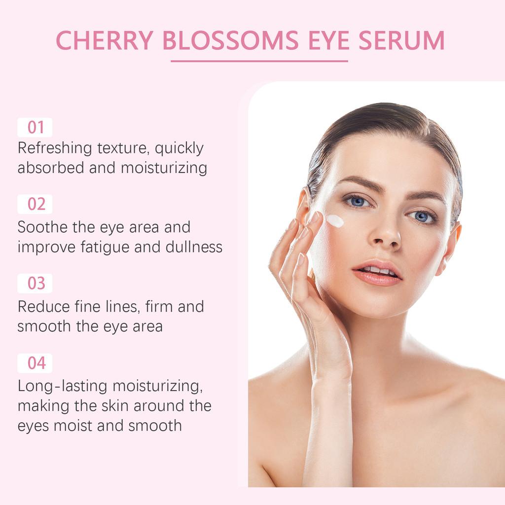 Jaysuing Sakura Hydrating Eye Cream For Firming Brightening Moisturizing Under Eye Area