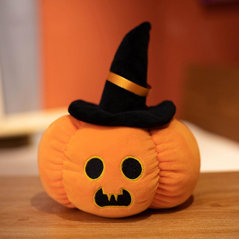 Halloween Funny Pumpkin Pillow Plush Toy Children's Halloween Doll Doll Shopping Mall Decoration Event Gifts