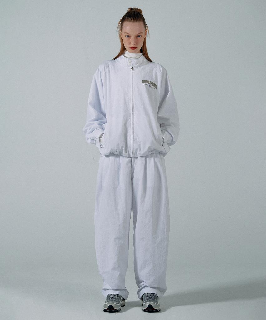 SCULPTOR Two-Way Wind Pants White