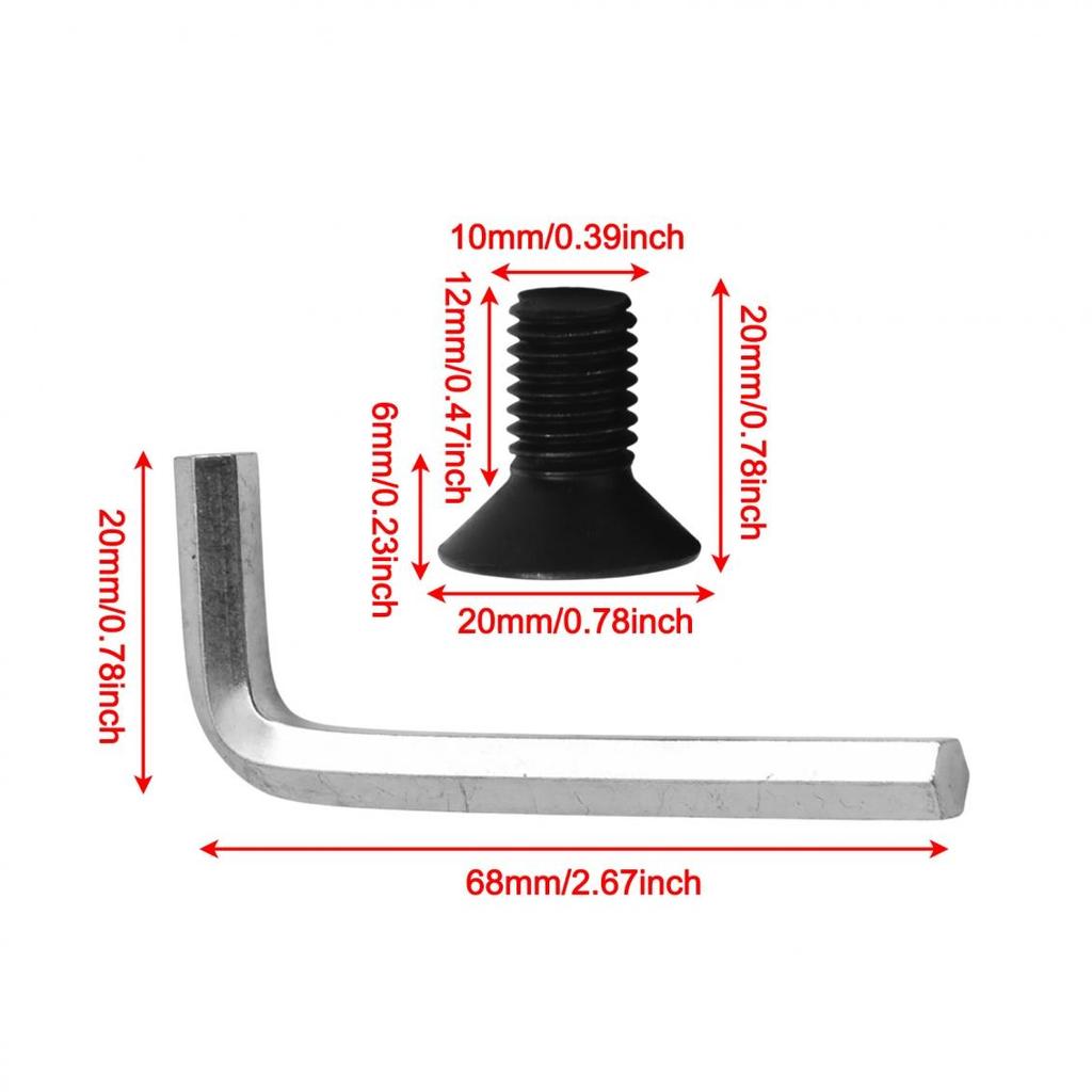 Trimming Made Simple Grass Cutter Screw Kit with Convenient Wrench Tool