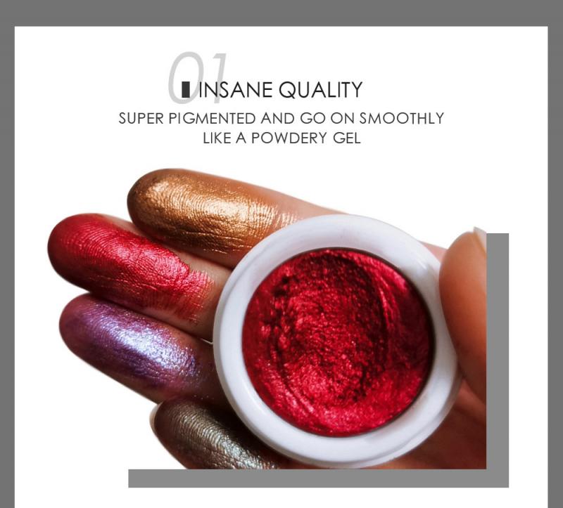 12 Colors Monochrome Potato Mashed Eyeshadow Glitter Shimmer Shining Lasting Matte Metallic Eye Shadow Cosmetic