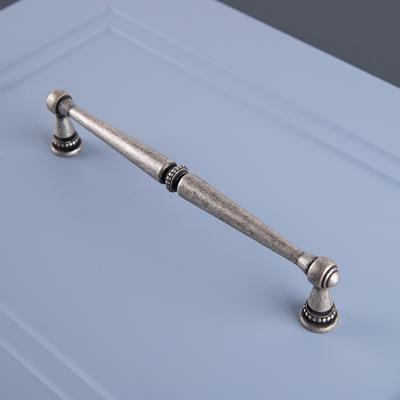 Ferro Fiori Zamak Brass Handle Pulls for Kitchen and Cabinet, Antique Silver, Gold and Black Bronze Cabinet and Drawer Pulls