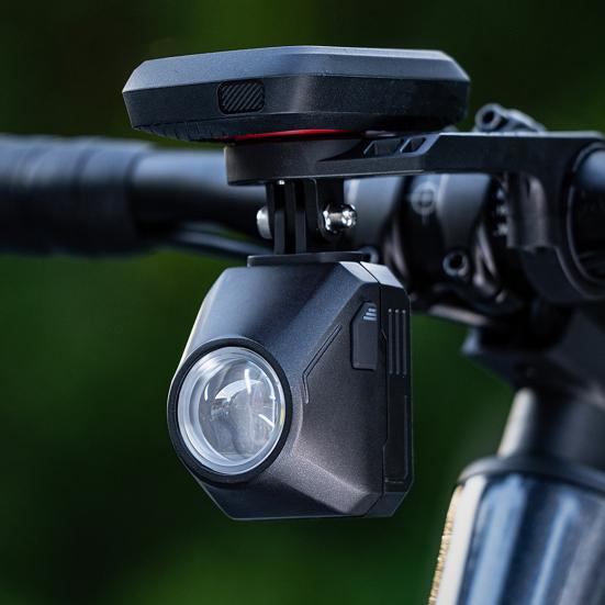 Bicycle Headlight IP66 Waterproof 1600 Lumens Modes Adjustable Type-C Rechargeable Night Riding Road Mountain Bike Front Rear Lamp