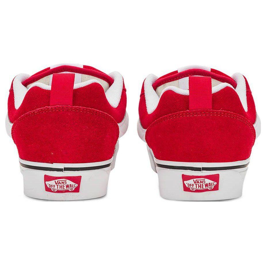 Vans Knu Skool Fashion Comfortable Versatile Low-Top Skate Shoes Unisex Sneakers Red VN0009QCJV6