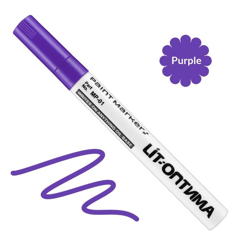 Tombstone Marker Pen Inscription Restoration Pen Oil Based Quick Dry Weatherproof Touch Up Paint Pen For Granite & Marble