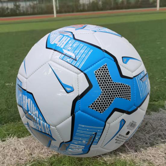Professional Foot Ball Wear Resistant Waterproof Explosion-proof Machine-sewn Soccer Ball for Game Competition