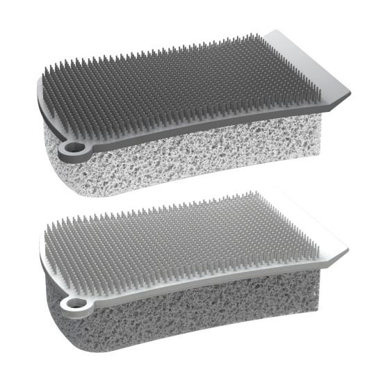 Silicone 3-in-1 Dish Brush Double Sided Cleaning Brush Pots Pans Sinks Odor-resistant Dish Brush Dishwashing Tool