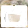 Cream Style Ceramic Rice Bowl