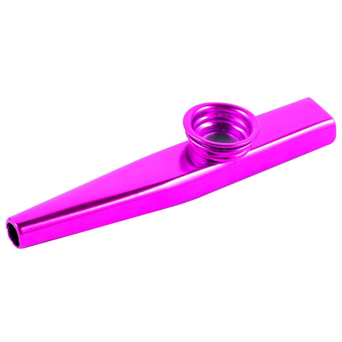 

Kazoo Purple Aluminum Alloy with Membrane Flute Diaphragm Mouth Kazoos Musical Instruments фіолетовий