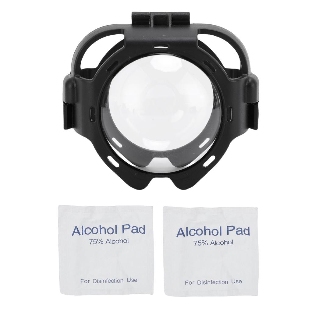 Camera Lens Protective Cap Fit for Insta360 X5 Water Oil Fingerprints Proof Snap On Camera Glass Lens Dust Cover