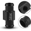 18mm Water Temp Adapter, Keenso Aluminum Temperature Gauge Adapter Joint Pipe Radiator Adaptor with 2 Clamps