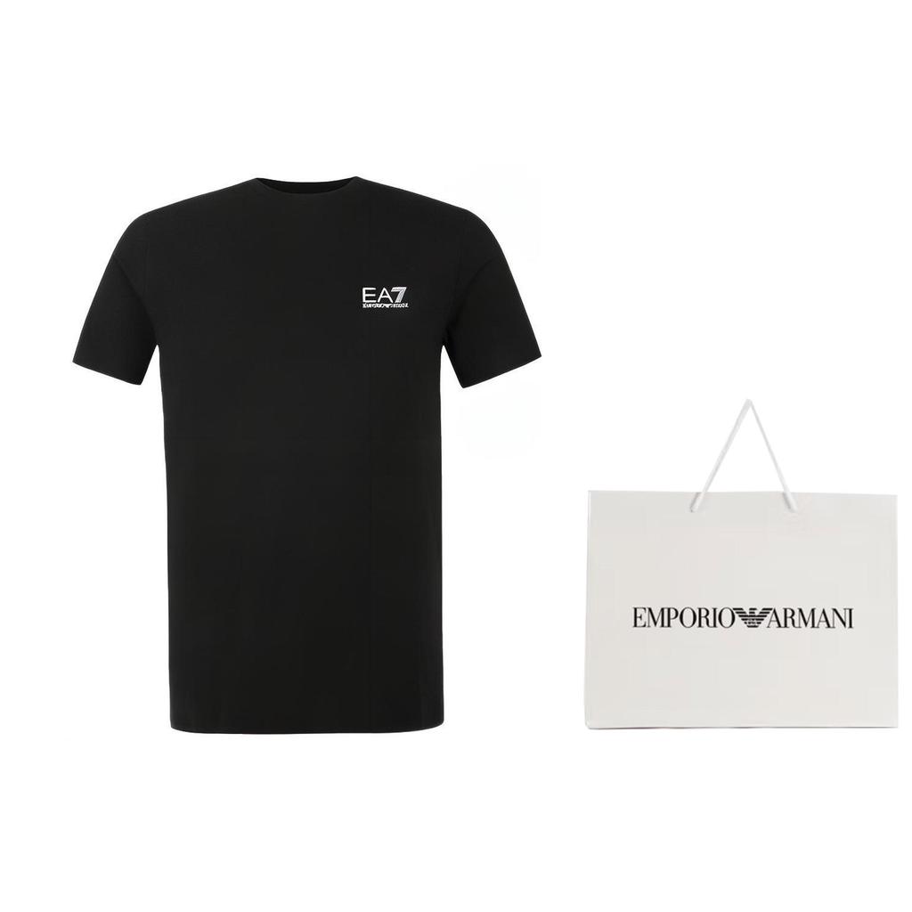 EMPORIO ARMANI T Shirt Men's Black 8NPT52-PJM5Z-1200