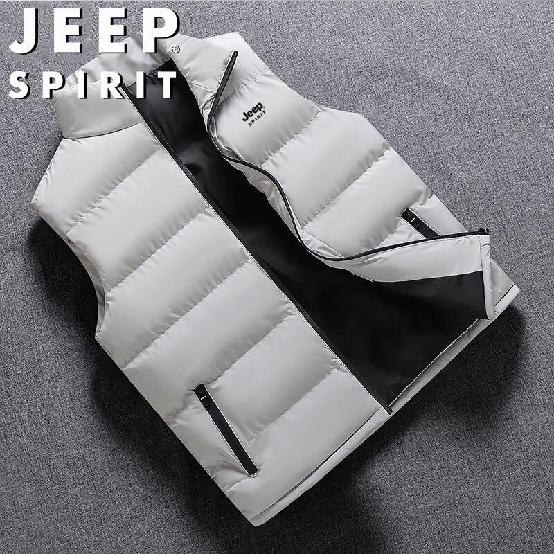 JEEP SPIRIT Herren Herbst/Winter Warme Outdoor-Weste
