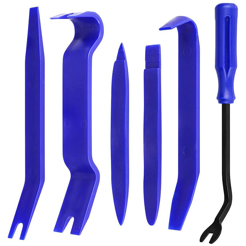 Car Hand Tool Set for Stereo DVD Player Removal Dashboard & Interior Plastic Trim Panel Disassembly Kit Auto Repair Tools