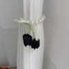 Pearl Chain Tulip Curtain Straps Tulip-Shaped Window Ties Fashion Curtain Tiebacks  Wedding Room