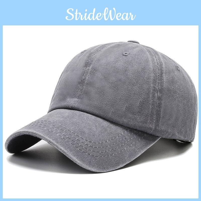 Fashion Cotton Outdoor Leisure Baseball Hat With Curved Brim Adjustable Strap