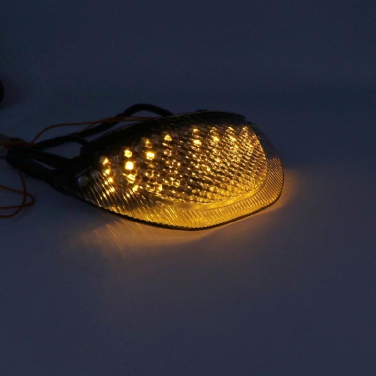 Motorcycle Modified Tail Light LED Brake Warning Lamp for CBR600RR 2007-2012