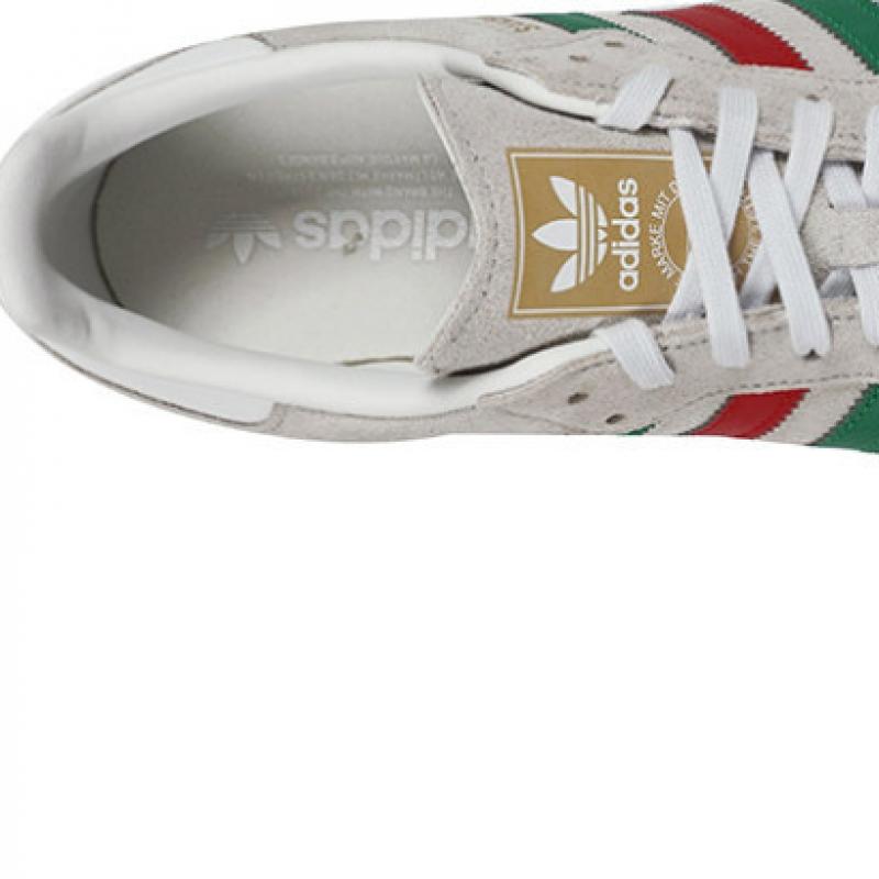 Adidas Samba Og Sneakers Crystal White Green Berer Scarlet
