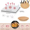 20/50/100Pcs Air Fryer Disposable Paper Air Fryer Accessories Square Oilproof  Liner Non-Stick Mat for Kitchen Oven Baking