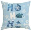 Neue Weihnachts-Kissenhülle Wohnzimmer Sofa Kissenbezug Kreative Schneeflocke Heimdekoration