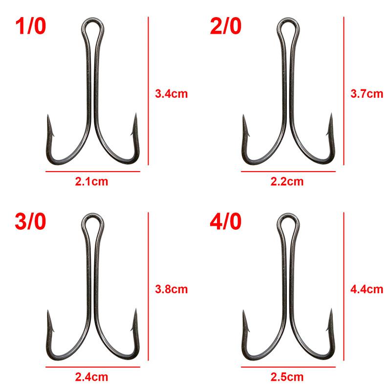 100pcs 9908 High Carbon Steel Double Fishing Hooks Small Fly Tying Double Fishing Hook For Jig Size 1 2 4 6 8 1/0 2/0 3/0 4/0