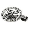 Japanese pattern fox pendant silver silver p0372 [Cenote] nine-tailed [925 accessories]