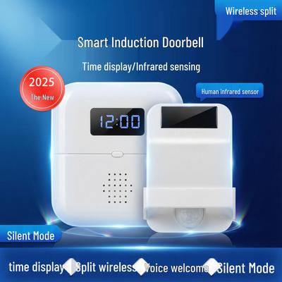 Smart Wireless Welcome Doorbell with Infrared Sensor