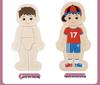 Wooden Multi-layer Body Structure Puzzle for Kids Ages 3-10 - Educational Toy for Early Learning