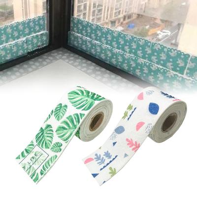 Glass Window Tape Electrostatic Thicker Damp-proof Flocking Water Absorption Anti-fog Kitchen Countertop Caulk Strip Sticker Kitchen Gadgets